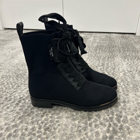 Kate Spade Combat Boots - Picture 2 of 13
